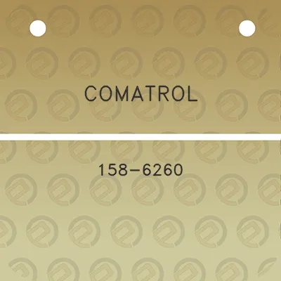 comatrol-158-6260