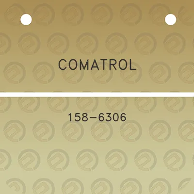 comatrol-158-6306