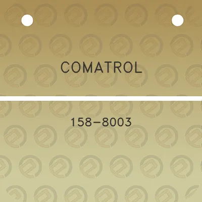 comatrol-158-8003