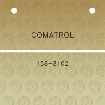 comatrol-158-8102