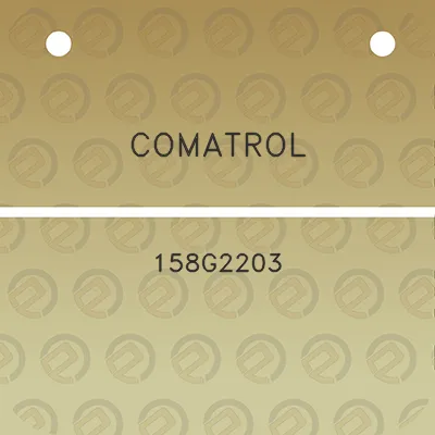 comatrol-158g2203