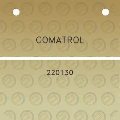 comatrol-220130