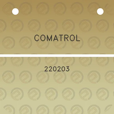 comatrol-220203