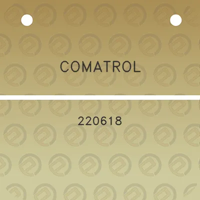 comatrol-220618