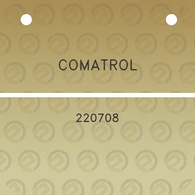 comatrol-220708