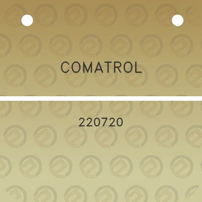 comatrol-220720