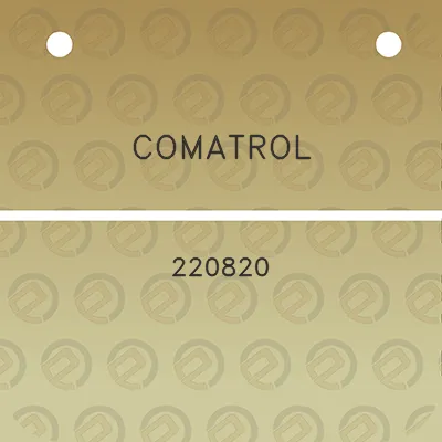 comatrol-220820