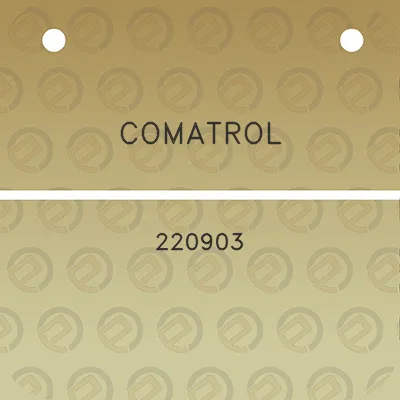 comatrol-220903