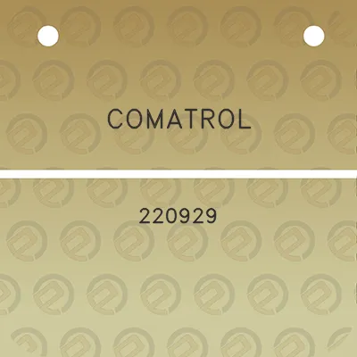 comatrol-220929