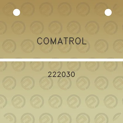 comatrol-222030