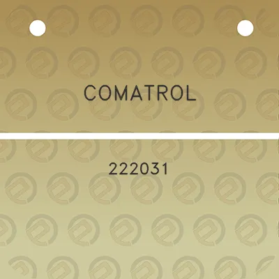 comatrol-222031