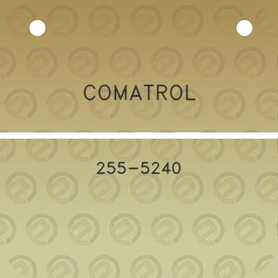 comatrol-255-5240