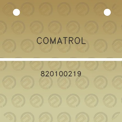 comatrol-820100219