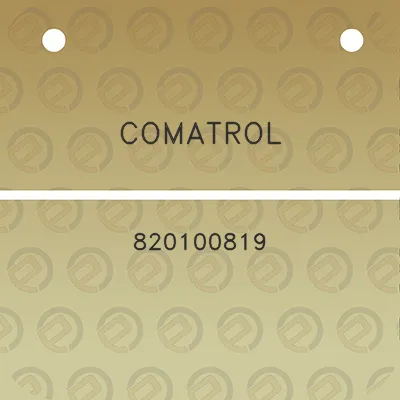 comatrol-820100819