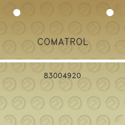 comatrol-83004920