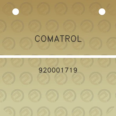 comatrol-920001719