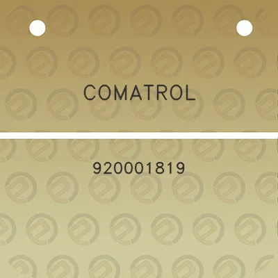 comatrol-920001819