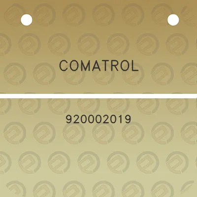 comatrol-920002019