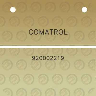 comatrol-920002219