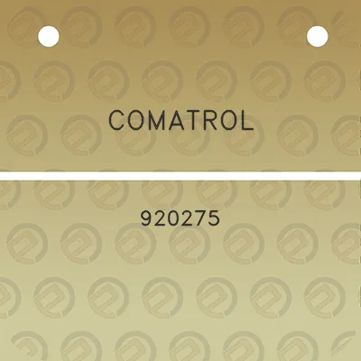 comatrol-920275