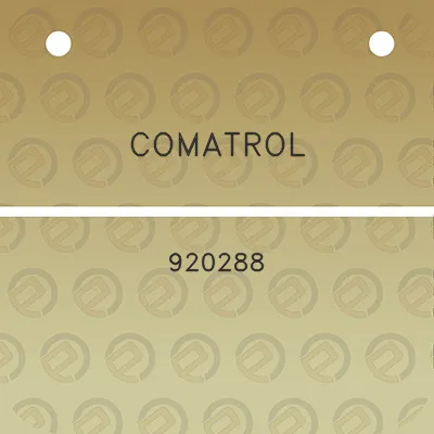 comatrol-920288