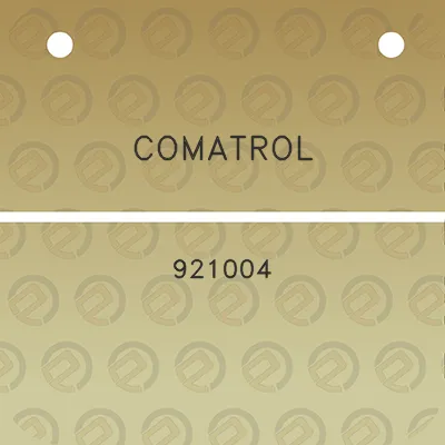 comatrol-921004