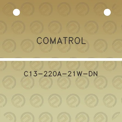 comatrol-c13-220a-21w-dn