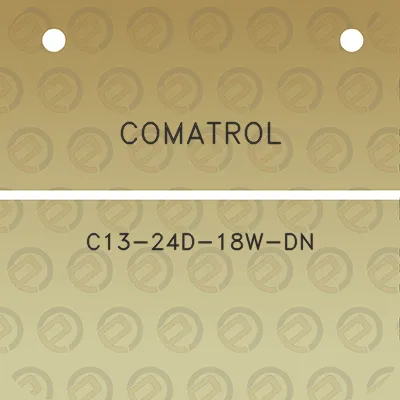 comatrol-c13-24d-18w-dn