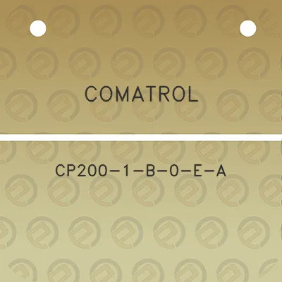 comatrol-cp200-1-b-0-e-a