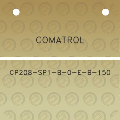 comatrol-cp208-sp1-b-0-e-b-150