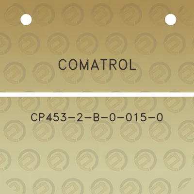 comatrol-cp453-2-b-0-015-0