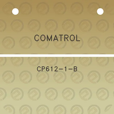 comatrol-cp612-1-b