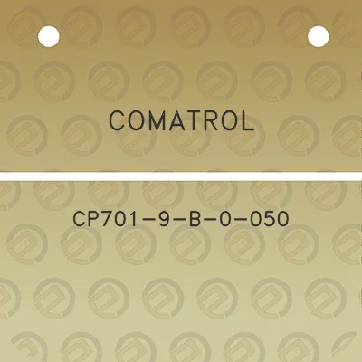 comatrol-cp701-9-b-0-050