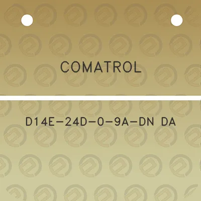 comatrol-d14e-24d-0-9a-dn-da