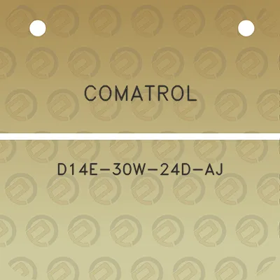 comatrol-d14e-30w-24d-aj