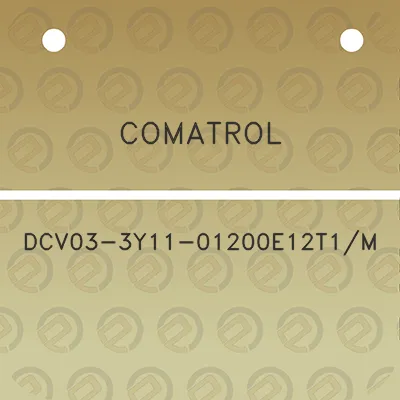 comatrol-dcv03-3y11-01200e12t1m