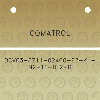 comatrol-dcv03-3z11-02400-e2-k1-n2-t1-d-2-b