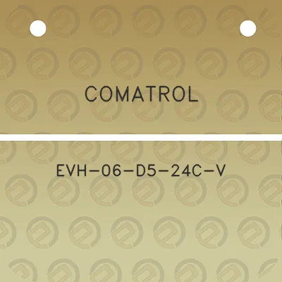 comatrol-evh-06-d5-24c-v