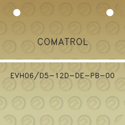 comatrol-evh06d5-12d-de-pb-00