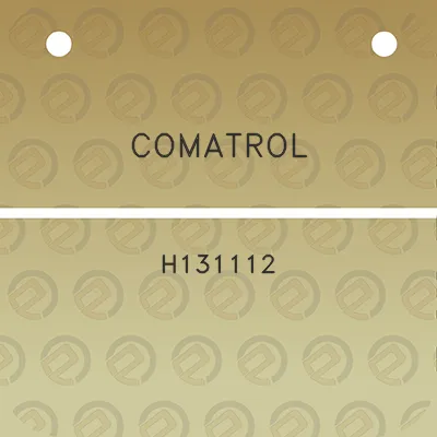 comatrol-h131112