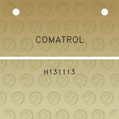 comatrol-h131113