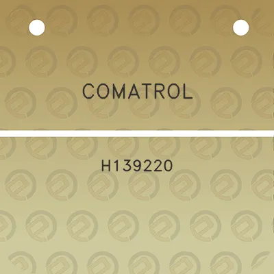 comatrol-h139220