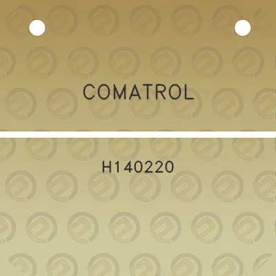 comatrol-h140220