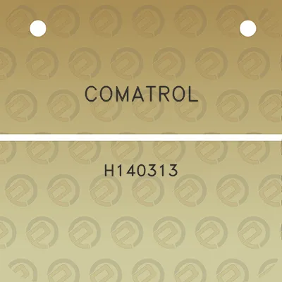 comatrol-h140313