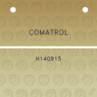 comatrol-h140915