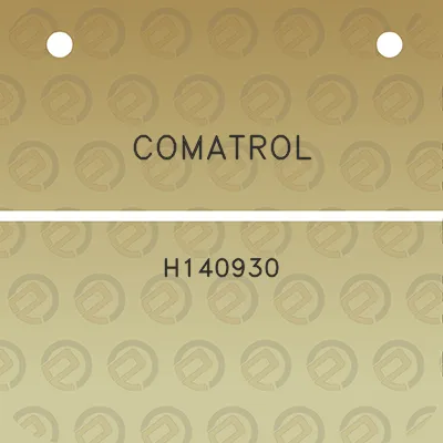 comatrol-h140930