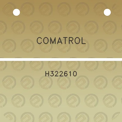 comatrol-h322610