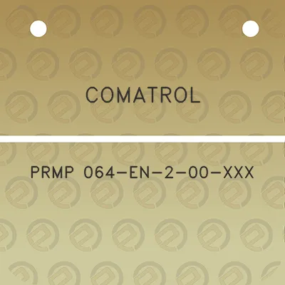 comatrol-prmp-064-en-2-00-xxx