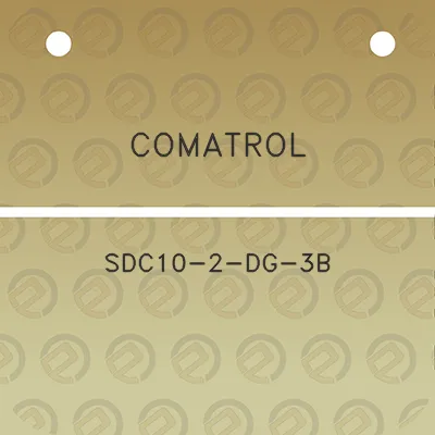 comatrol-sdc10-2-dg-3b