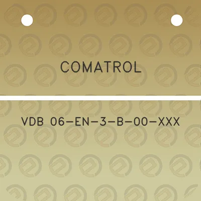 comatrol-vdb-06-en-3-b-00-xxx